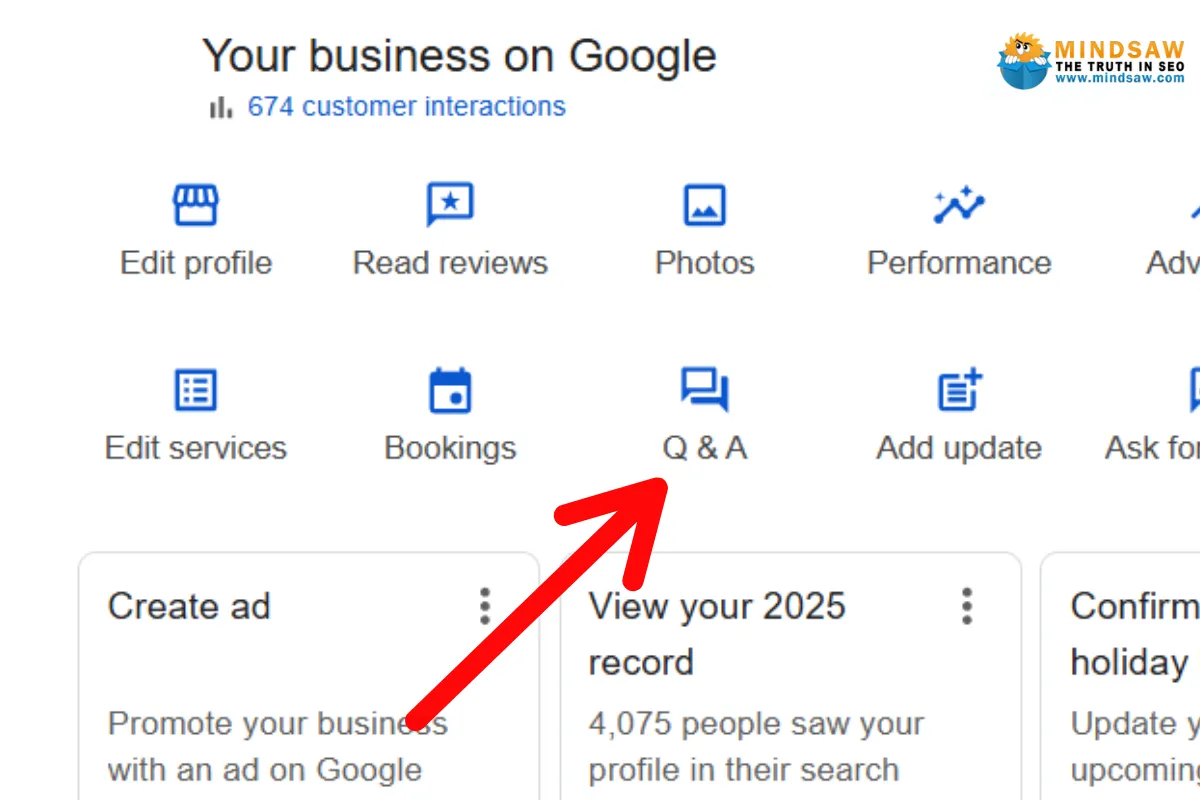 Answer Questions in the Q&A Section
