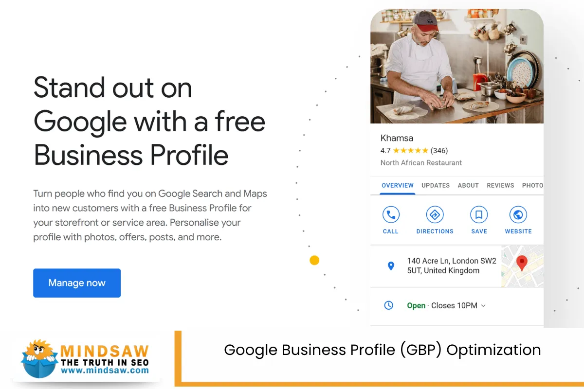 Google Business Profile (GBP) Optimization