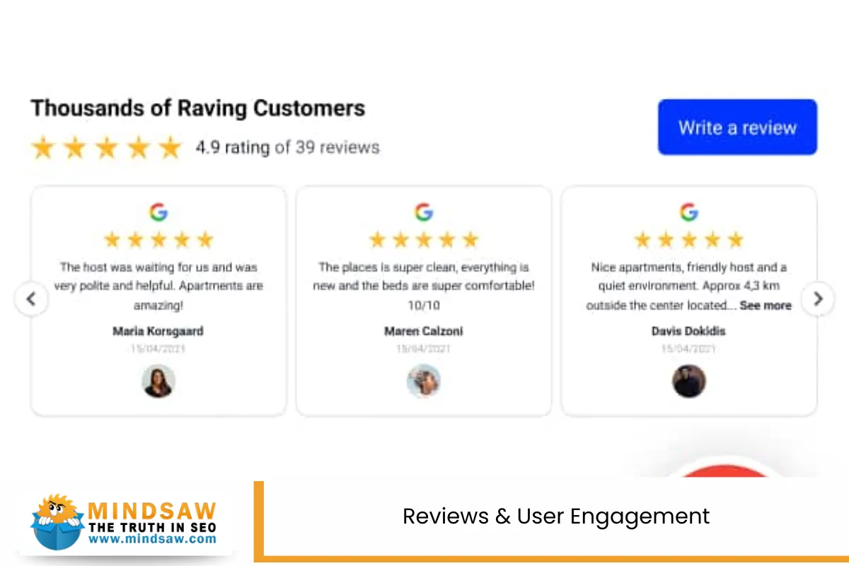 Reviews & User Engagement