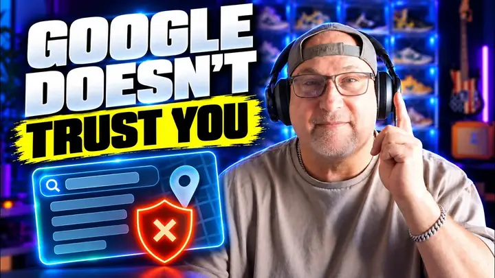 Bret Moleta in the YouTube video Google Doesn’t Trust Your Website, And It Shows
